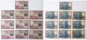 Spain, Lot of 50 pesetas 1928