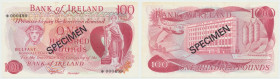 Irlandia Północna 100 funtów 1978 - SPECIMEN