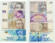 Izrael, Zestaw banknotów