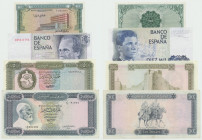 Libia, Ghana, Hiszpania, Zestaw banknotów