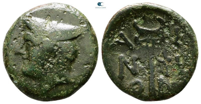 Thrace. Ainos circa 375-300 BC. 
Bronze Æ

21 mm, 5,65 g



Fine