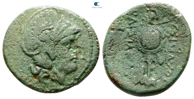 Kings of Thrace. Uncertain mint. Macedonian. Lysimachos 305-281 BC. 
Bronze Æ
...