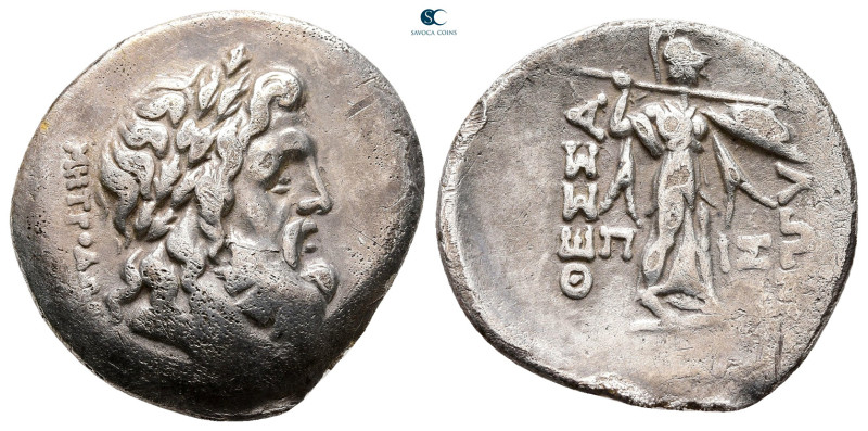 Thessaly. Thessalian League circa 196-27 BC. 
Stater AR

23 mm, 5,95 g


...