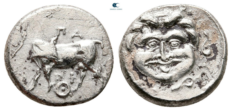 Mysia. Parion circa 400-300 BC. 
Hemidrachm AR

14 mm, 2,08 g



Very Fin...