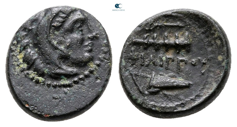 Cyprus. Salamis. Nikokreon 331-310 BC. In the name and types of Philip III of Ma...