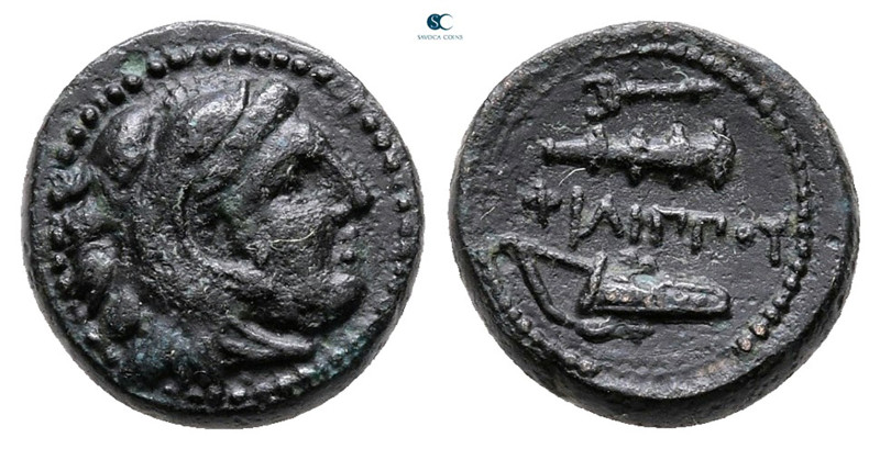 Cyprus. Salamis. Nikokreon 331-310 BC. In the name and types of Philip III of Ma...