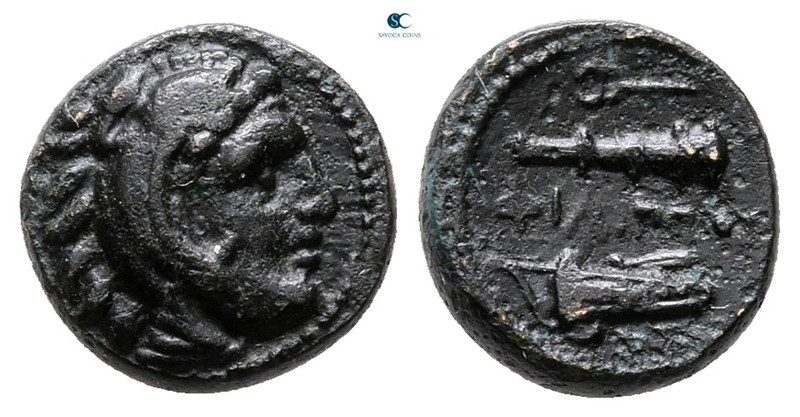 Cyprus. Salamis. Nikokreon 331-310 BC. In the name and types of Philip III of Ma...