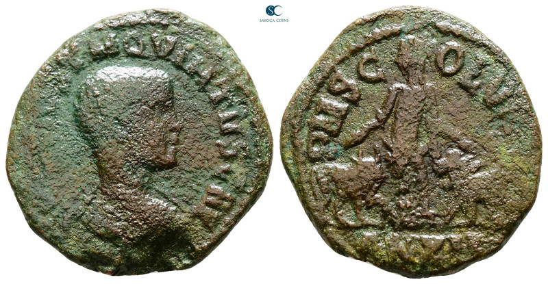 Moesia Superior. Viminacium. Hostilian, as Caesar AD 250-251. 
Bronze Æ

26 m...