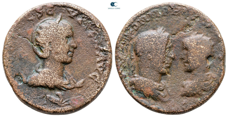 Coele. Damascus. Philip I and Otacilia Severa AD 244-249. 
Bronze Æ

29 mm, 1...