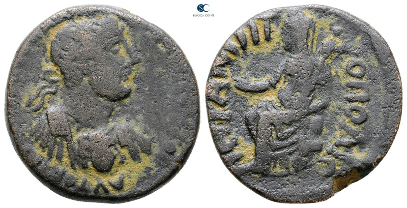 Decapolis. Petra. Hadrian AD 117-138. 
Bronze Æ

25 mm, 10,68 g



Nearly...