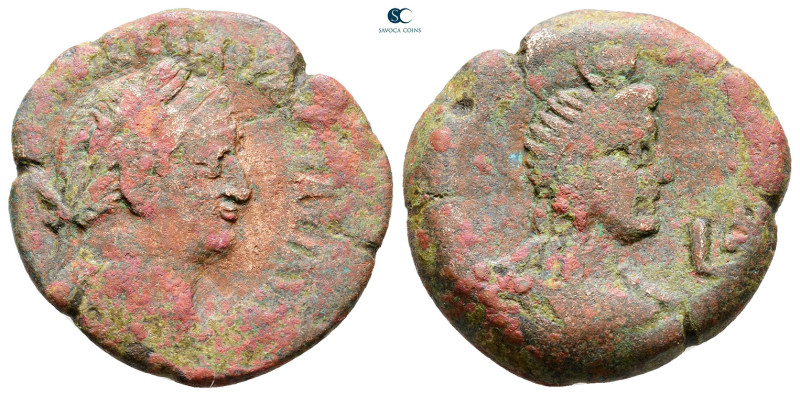 Egypt. Alexandria. Vespasian AD 69-79. 
Hemidrachm Æ

25 mm, 7,49 g



Go...