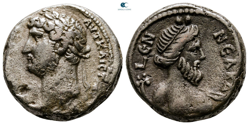 Egypt. Alexandria. Hadrian AD 117-138. 
Billon-Tetradrachm

24 mm, 12,52 g
...