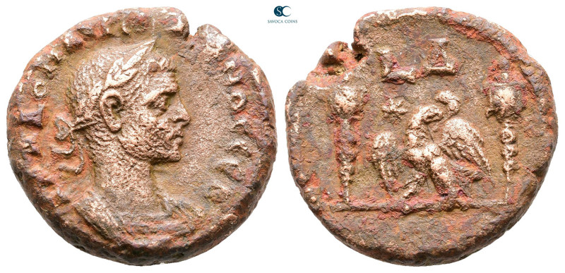 Egypt. Alexandria. Aurelian AD 270-275. Dated RY 4 = 272/3 AD
Potin Tetradrachm...