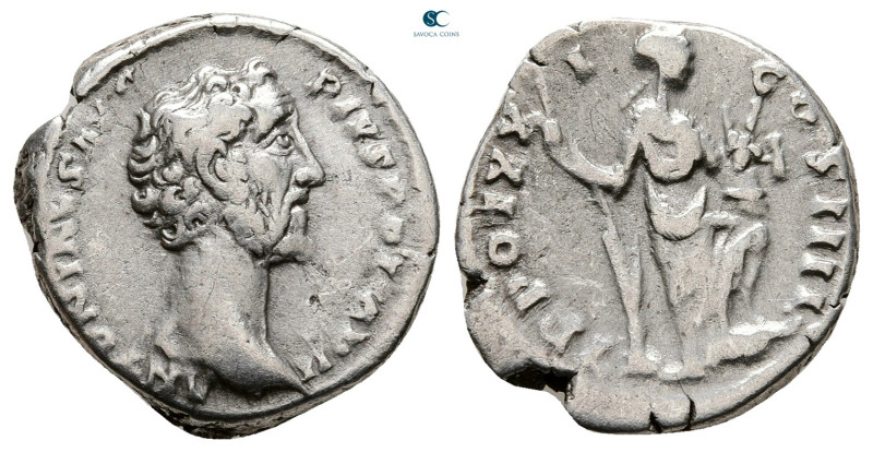 Antoninus Pius AD 138-161. Rome
Denarius AR

17 mm, 3,43 g



Very Fine