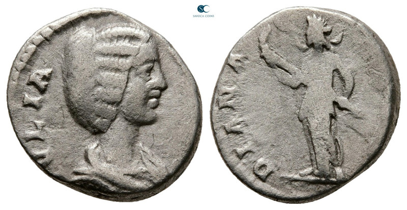 Julia Domna. Augusta AD 193-217. Rome
Denarius AR

17 mm, 3,09 g



Nearl...