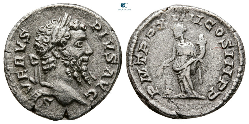 Septimius Severus AD 193-211. Rome
Denarius AR

18 mm, 3,28 g



Very Fin...