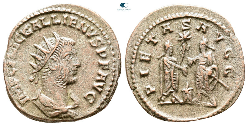 Gallienus AD 253-268. Samosata or Antioch
Billon Antoninianus

21 mm, 3,43 g...