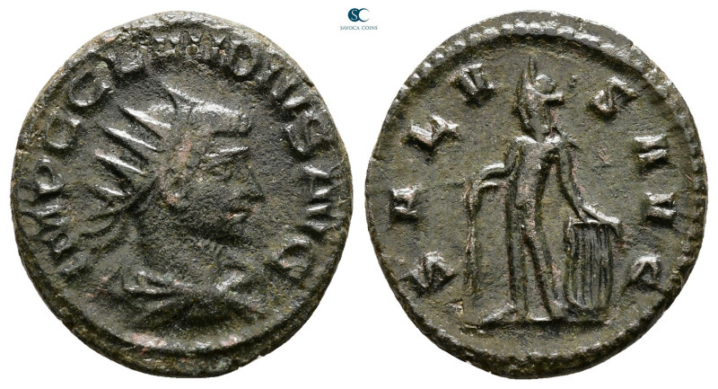 Claudius II (Gothicus) AD 268-270. Antioch
Billon Antoninianus

20 mm, 3,44 g...