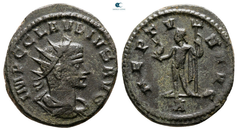 Claudius II (Gothicus) AD 268-270. Antioch
Billon Antoninianus

21 mm, 3,87 g...