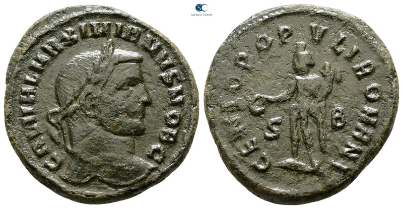 Galerius Maximianus, as Caesar AD 293-305. Rome
Follis Æ

28 mm, 10,23 g

...