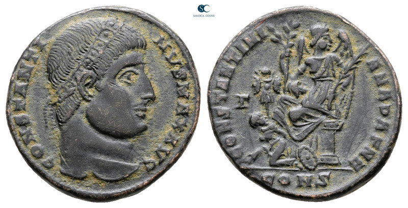 Constantine I the Great AD 306-337. Constantinople
Follis Æ

19 mm, 3,09 g
...