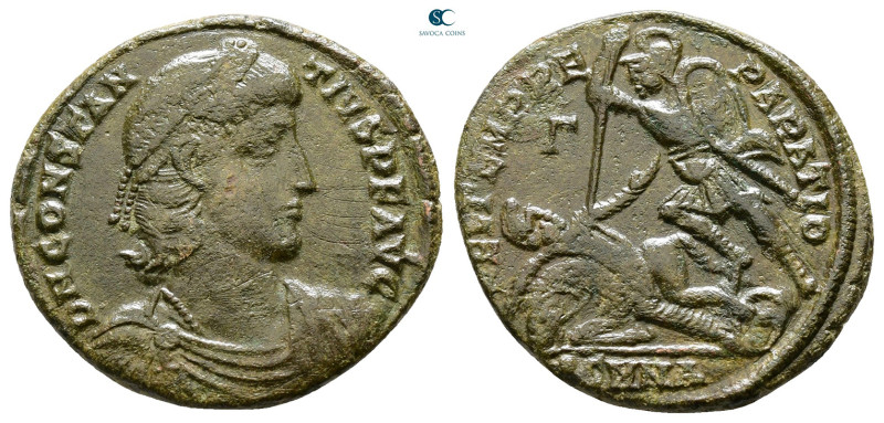 Constantius II AD 347-361. Nicomedia
Follis Æ

23 mm, 4,99 g



Very Fine...