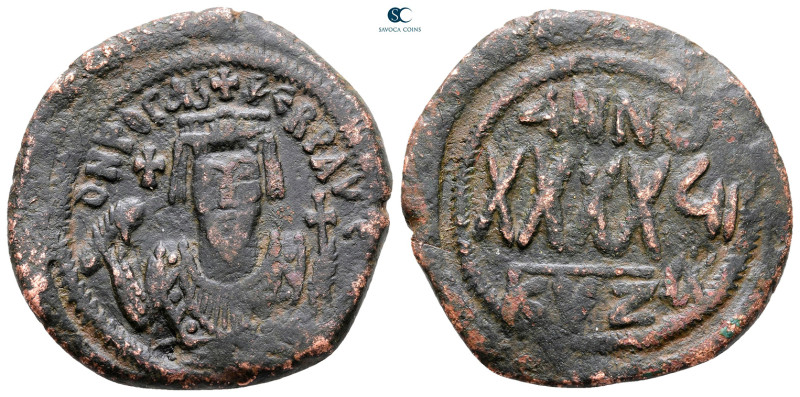 Phocas AD 602-610. Cyzicus
Follis or 40 Nummi Æ

30 mm, 10,61 g



Very F...