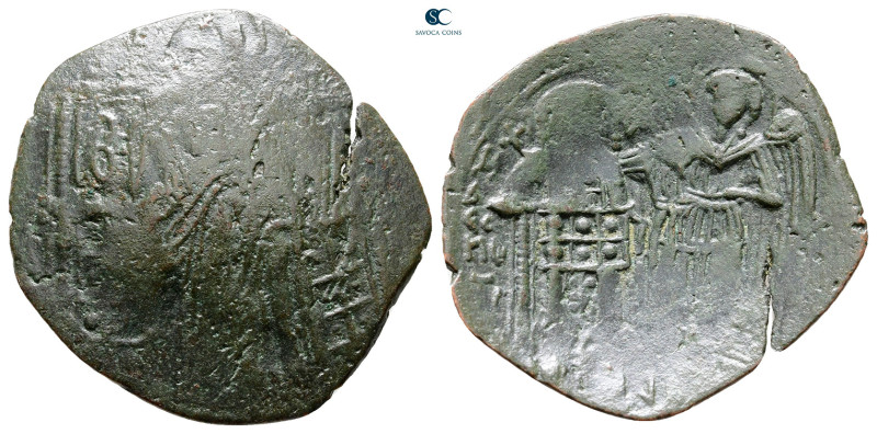 Michael VIII Palaeologus AD 1261-1282. Constantinople
Trachy Æ

25 mm, 2,54 g...