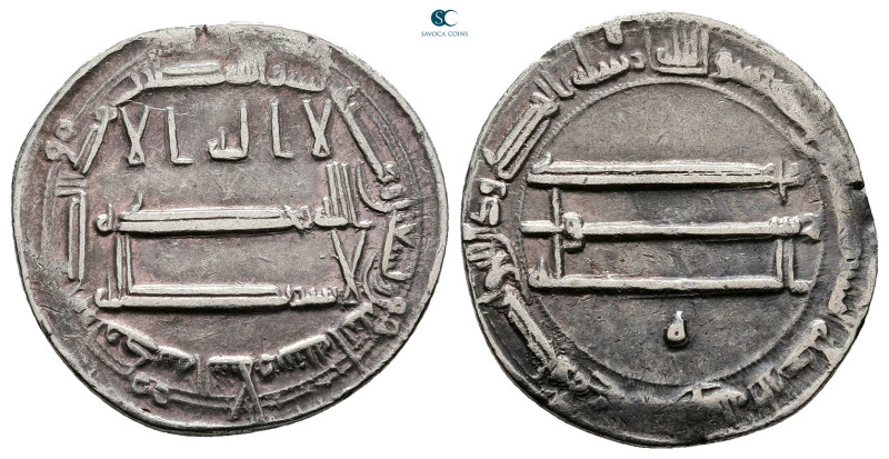 Abbasid . Madinat al-Salam mint. al-Rashid AH 170-193. Struck AH 192
AR Dirham...