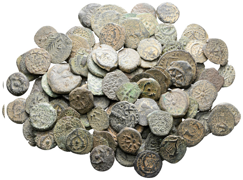 Lot of ca. 100 judaean prutah / SOLD AS SEEN, NO RETURN! 

Very Fine