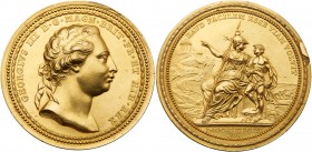 Medals of Alexander I
Prize Medal. GOLD. 55 mm. By Thomas Pingo after G.B. Cipriani and E. Penny. British Royal Academy of Arts. Awarded to George Da...