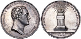 Medals of Nicholas I
Medal. Silver. 64.7 mm. By V. Alexeev and G. Saburov. On the Coronation of Nicholas I, 1826. Diakov 446.3 (R2), Reichel --, Sm 4...
