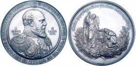 Medals of Alexander III
Medal. Silver. 81 mm. By P. Stadnitsky. Death of Alexander III, 1894. Diakov 1093.1, Sm 1061. Uniformed bust of Alexander III...