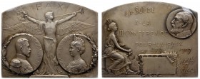Medals of Nicholas II
Plaque. Silver. 90 x 70 mm. By T.Szirmal. Second Peace Conference in the Hague 1907 – Swedish Reverse. Diakov 1438 (R3) —unlist...