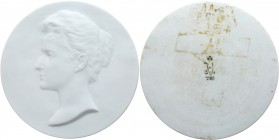 Medals of Nicholas II
Medal. “Biscuit” Porcelain. 99.5 mm. Imperial Porcelain Factory, St. Petersburg. Portrait of Alexandra Feodorovna 1909. Bust of...