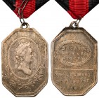 AWARD MEDALS
Award medal for the Peace with Sweden, 1790. Silver, octagonal. By C. Leberecht. Bit 349 (R1), Diakov 221.8 (R2), Sm 316/a. Laureate bus...