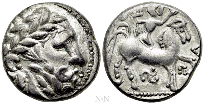 EASTERN EUROPE. Imitations of Philip II of Macedon (2nd-1st centuries BC). Tetra...