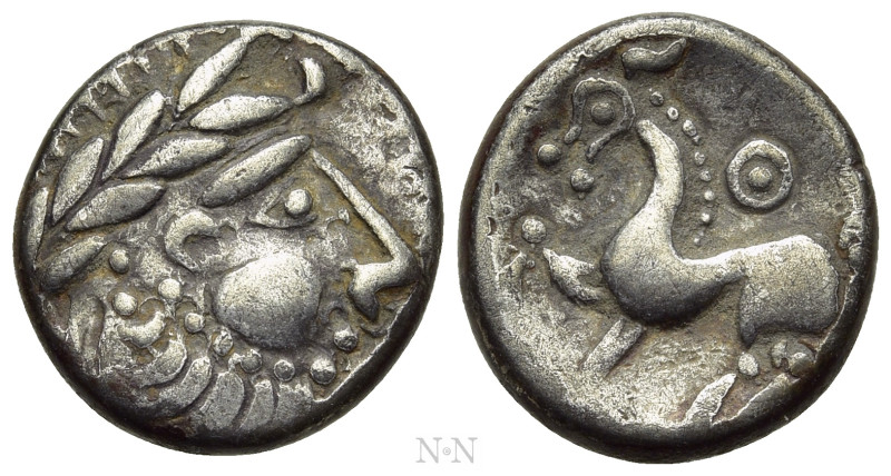 EASTERN EUROPE. Imitations of Philip II of Macedon (2nd-1st centuries BC). Drach...