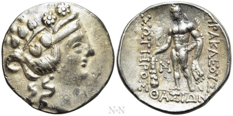 EASTERN EUROPE. Imitations of Thasos. Tetradrachm (2nd-1st centuries BC). 

Ob...