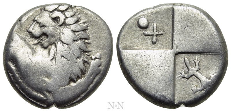 THRACE. Chersonesos. Hemidrachm (Circa 386-338 BC). 

Obv: Forepart of lion ri...