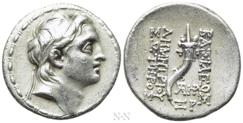 SELEUKID KINGDOM. Demetrios I Soter (162-150 BC). Drachm. Antioch on the Orontes...