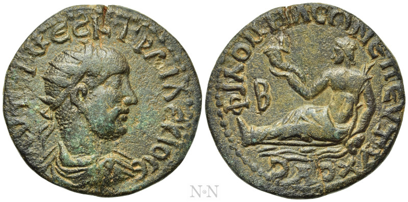 PHRYGIA. Philomelium. Trajan Decius (249-251). Ae. 

Obv: ΑΥΤ Κ Γ ΜЄС Κ ΤΡΑΙ Δ...