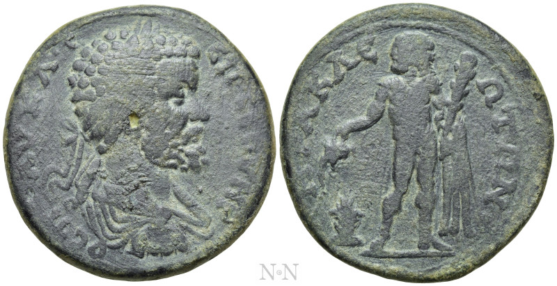 CARIA. Heraclea Salbace. Septimius Severus (193-211). Ae. 

Obv: AY K Λ CЄΠT C...