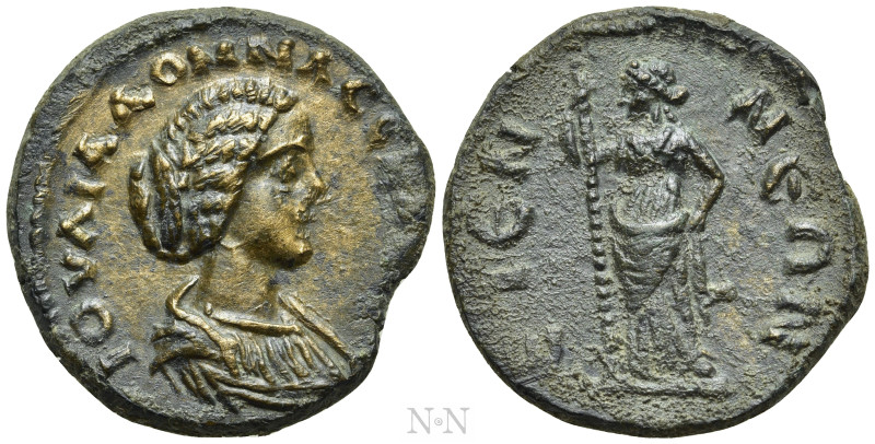 PISIDIA. Etenna. Julia Domna (Augusta, 193-217). Ae. 

Obv: IOVΛIA ΔOMNA CЄBAC...