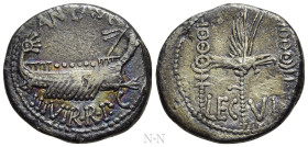 MARK ANTONY. Denarius (32-31 BC). Patrae(?). Legionary issue