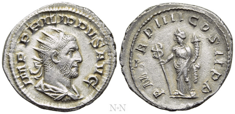 PHILIP I 'THE ARAB' (244-249). Antoninianus. Rome. 

Obv: IMP PHILIPPVS AVG. ...