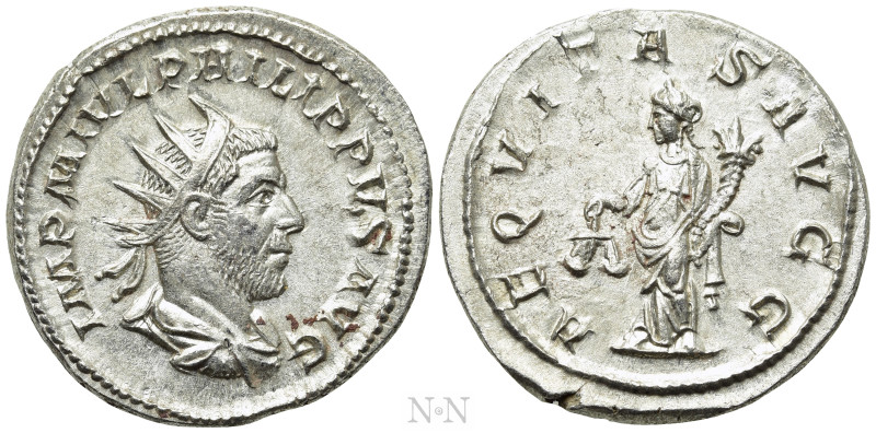 PHILIP I 'THE ARAB' (244-249). Antoninianus. Rome. 

Obv: IMP M IVL PHILIPPVS ...