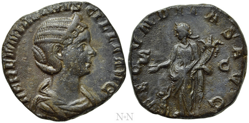 HERENNIA ETRUSCILLA (Augusta, 249-251). Sestertius. Rome. 

Obv: HERENNIA ETRV...