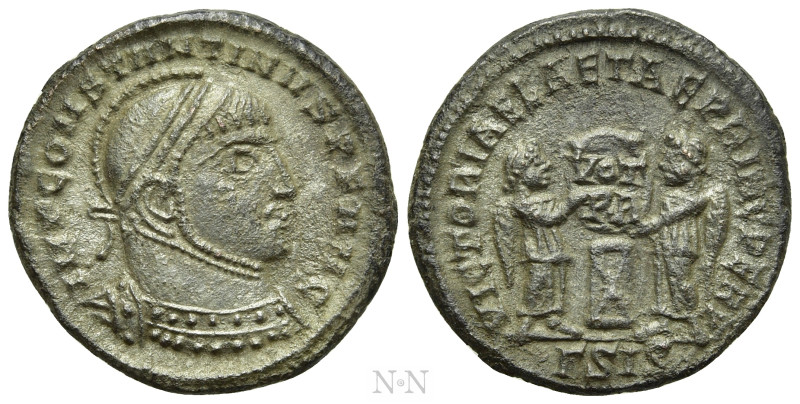 CONSTANTINE I 'THE GREAT' (307/10-337). Follis. Siscia. 

Obv: IMP CONSTANTINV...