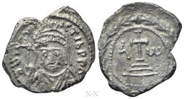 MAURICE TIBERIUS (582-602). Half Siliqua. Carthage